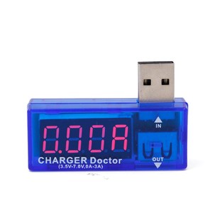 Doctor Charger Voltmeter Ammeter Digita Mini Electronics USB