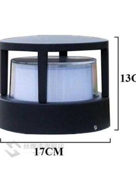 1PCS 10W 12W Outdoor Garden Column Light Waterproof Landscap