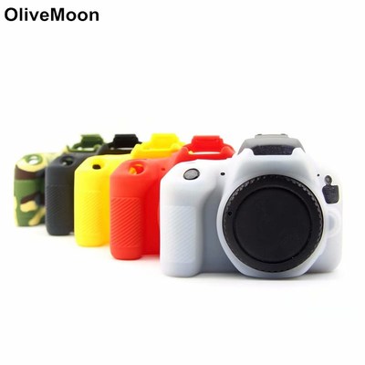 Camera Silicone Rubber Case Cover For Canon EOS 600D 650D 7