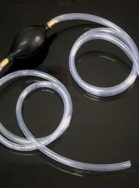Gasoline Siphone Hose Hand Siphon Pump Petrol Water Oil Liqu