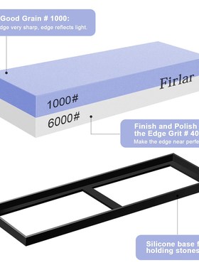 Whetstone Sharpening Stones Honing Tool 1000 6000 Grit