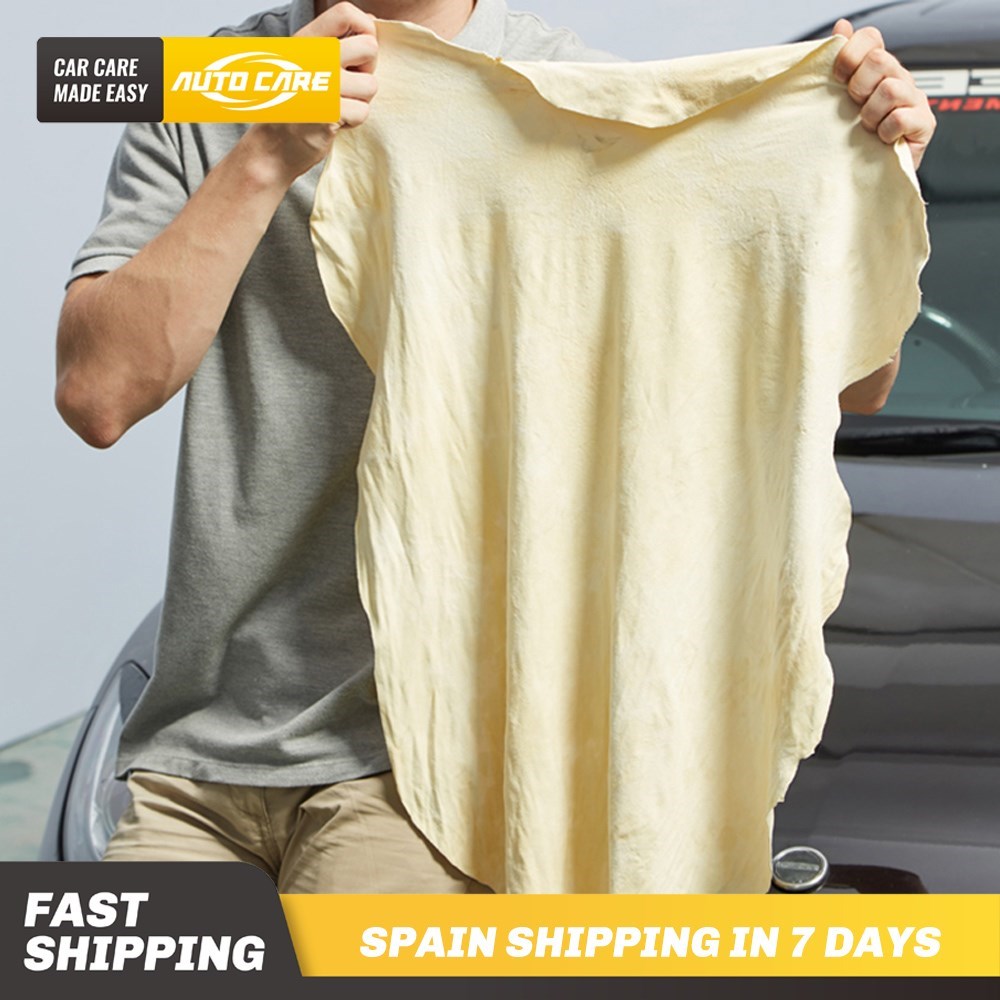 Auto Care Natural Chamois Leather Car Cleaning Cloth Genuine
