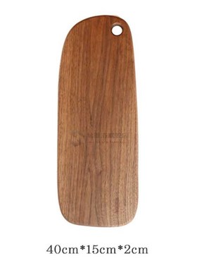 Black walnut whole wood fruit chopping board Western board w