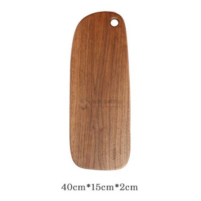 Black walnut whole wood fruit chopping board Western board w
