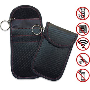 Faraday Card Car Keys Case FOB Signal Blocker Bag RFID Shiel
