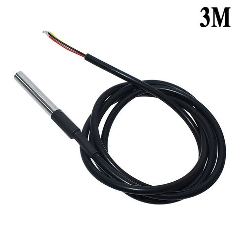 1PCS DS1820 Stainless steel package Waterproof DS18b20 tempe
