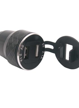 Motorcycle DIN Socket  to Dual USB Charger For BMW F800 F650