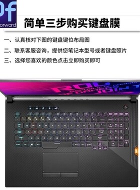 Keyboard Cover Protector Laptop For ASUS ROG Strix Scar 17 (