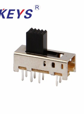 10PCS SS 23E08 2P3T Double pole three throw 3 position slid