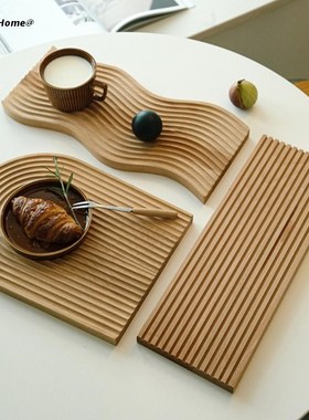 Water Ripple Bread Dessert Tray Cutting Chopping Board Creat
