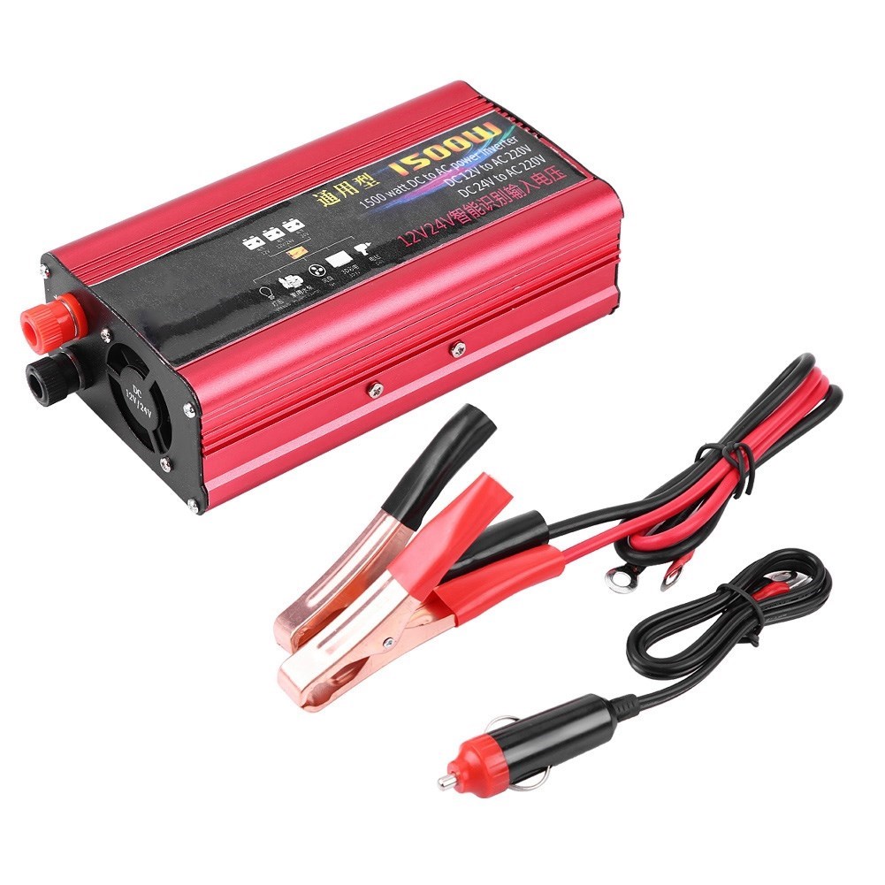 1500W  Power Inverter SB Charger Converter Adapter Modified
