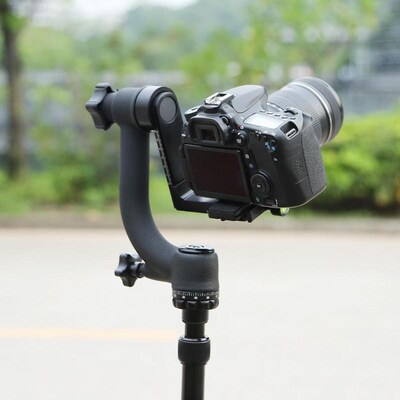 Professional 360 Degree Panoramic Gimbal Head Pan Tilt Alumi