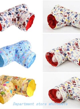 Useful New Printed Pet Supplies Hamster Toy Tunnel Small Pet