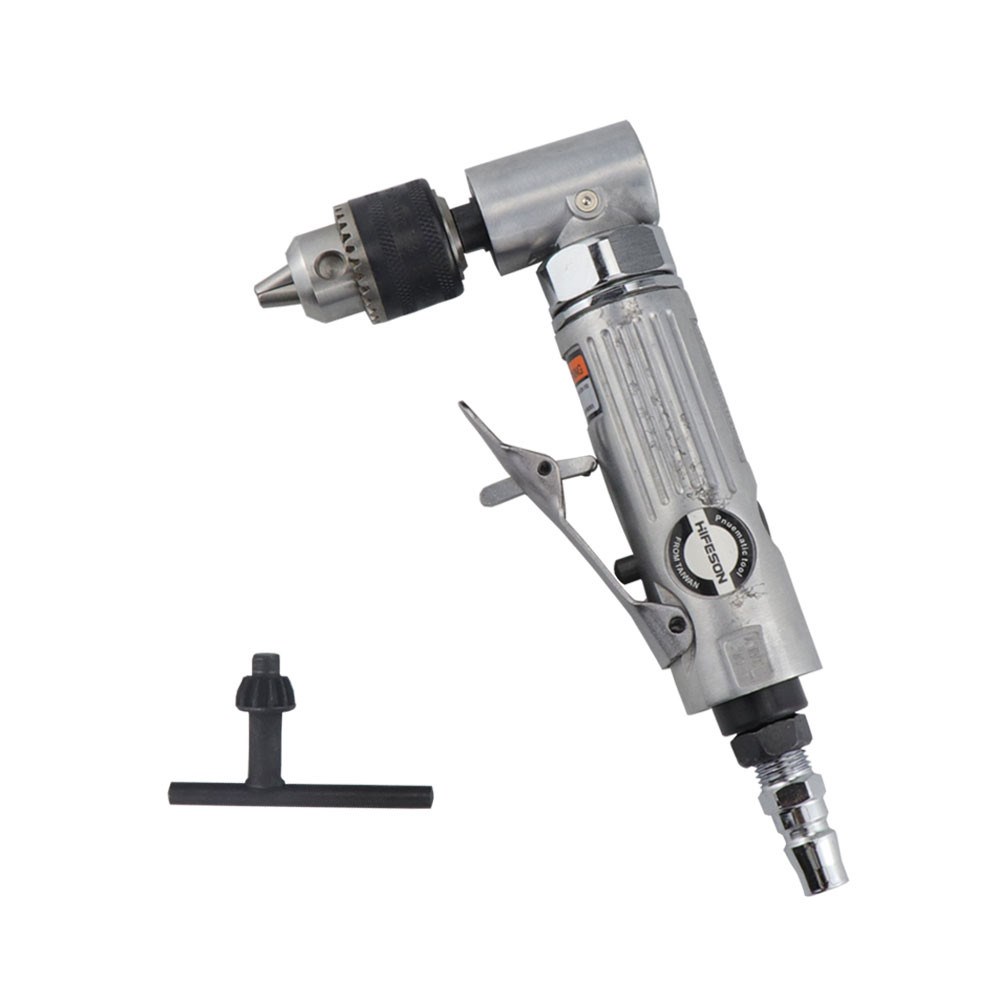 90 Degree 3 / 8 High Speed Elbow Stirring Pistol Drill 6.5mm