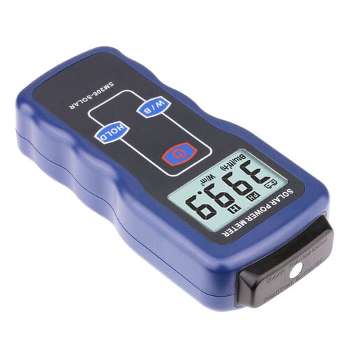 Hot Sale Portable Solar Power Meter Light Meter Data Hold SM