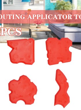4pcs Grouting Sealant Silicone Profiling Applicator Caulk To