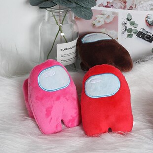 10cm Soft Plush Among Us Game Plush Toy Kawaii Animal Stuff