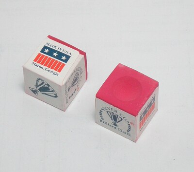 NEW 2pcs High Quality red chalk Pool snooker table Cue tip B