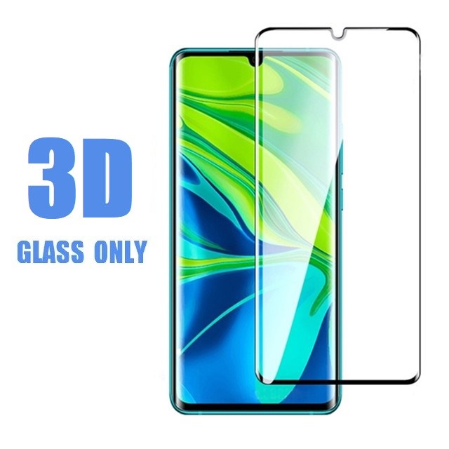 Xiaomi Mi Note 10 Pro Case Tempered Glass Cover on Xiomi Mi