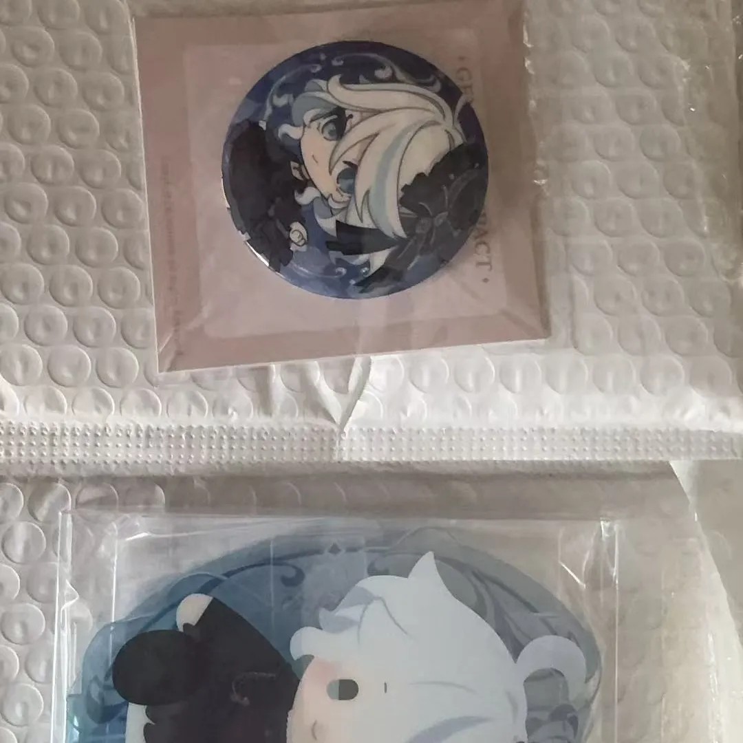 (现货官谷24时发)原神印象主题系列芙宁娜满赠吧唧or满赠摇摇乐