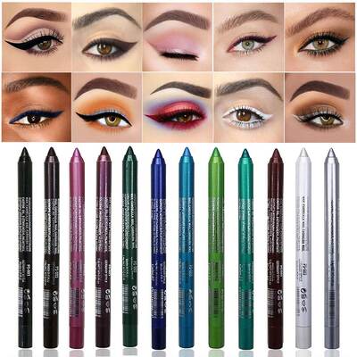 Metallic Glitter Eyeliner Color Pencil Eye Shadow Pencil眼笔
