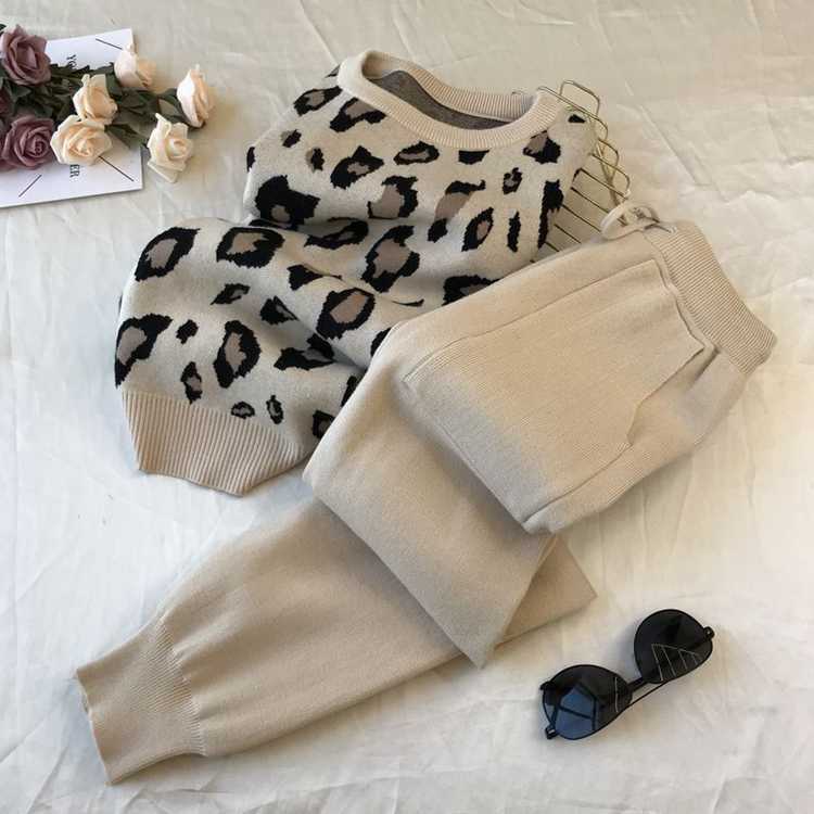 毛衣针织女套装wintercl