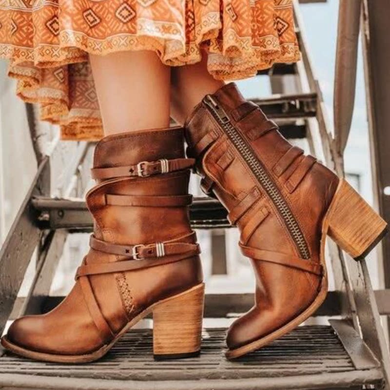 Autumn/Winter boots for ladies in plus-size 35-43大码女士靴