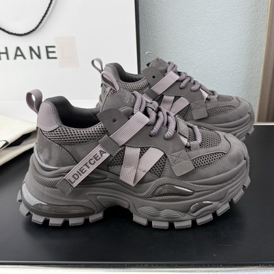 厚底轻便防滑老爹鞋女2025新款秋款女款鞋子女爆款软底不累脚百搭