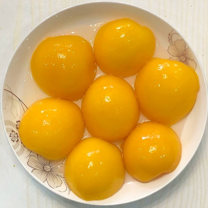 糖水对开黄桃罐头820克6罐砀山特产酒店饭店蛋糕烘焙宴席