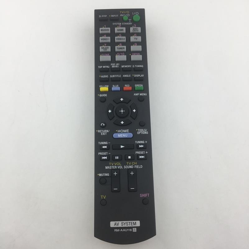 全新适用于索尼RM-AAU116 电视机遥控器 AV System RM-AAU168 AAU113 AAU104 STR-KS380 STR-KS470 STR-DH550