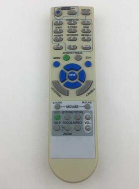 适用于全新NEC投影仪遥控器RD-448E用于m260w m260x m300w m300ws m300x m300xs np-m260w np-m260x np-m300w