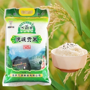 万寿寨大米4.5公斤农家大米 石柱土特产悦崃贡米家庭装 新米