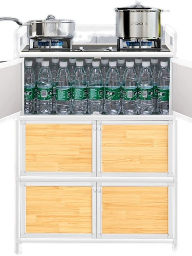 Экономическая двойная простота и современная сборка Неснаправленная шкафа для хранения мусора