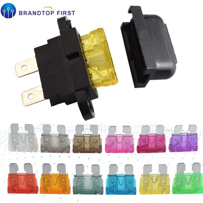 5sets Waterproof Auto Standard Middle Fuse Holder + Car Boat