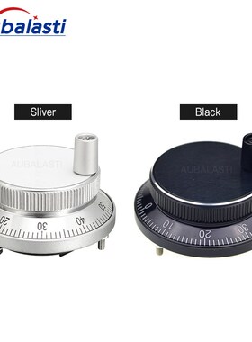 Aubalasti CNC pulser handwheel 5V 60mm 80 100PPR Manual Puls