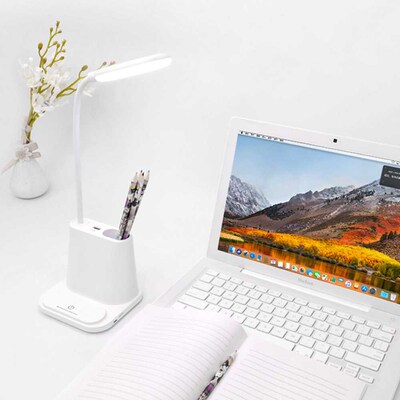 USB Rechargeable LED  Eye Protect Desk Lamp Touching Dimming