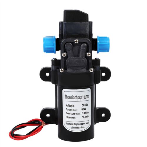 DC 12V Water Pump Micro Diaphragm Pumps 116Psi High Pressure
