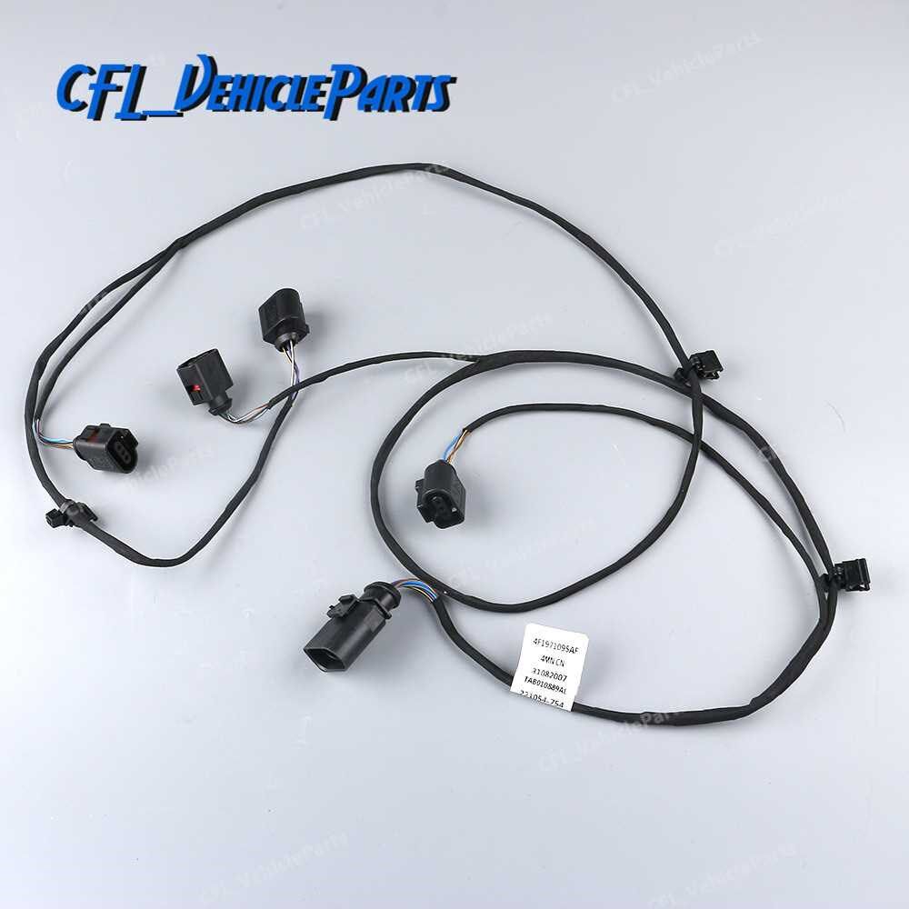 Front Bumper PDC Parking Sensor Wiring Harness 4F1971095AF F