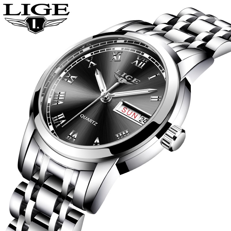 LIGE New Fashion Women Watches Ladies Top Brand Luxury Stai