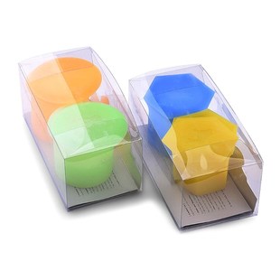 3D Animal Ice Cube Mold Silicone Freezer Lion & Hippo Cup Ec