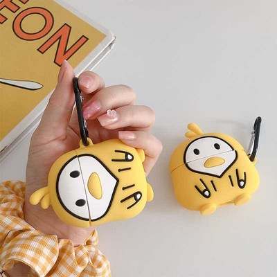 2021 Cute Stand Chicken With Apple Bluetooth Headset Airpod