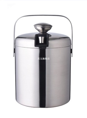 Stainless Steel Bucket Wine Cooler Champagne Party Drinks Be