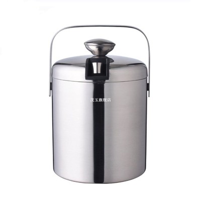 Stainless Steel Bucket Wine Cooler Champagne Party Drinks Be