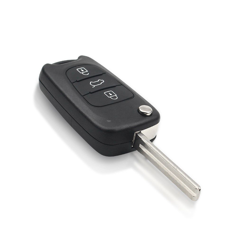 433MHz ID46 Chip 3 Buttons Flip Remote Control Key For Hyund