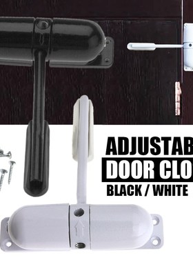 Alloy Spring Door Closer Automatic Door Closers Mounted Adj