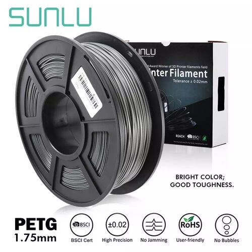 SUNLU 1.75mm 1kg  PETG 3D Printer Filament 1.75mm 1KG/2.2LB