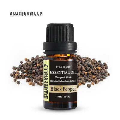 10ML Black Pepper Essential Oil Promote Appetite Essential