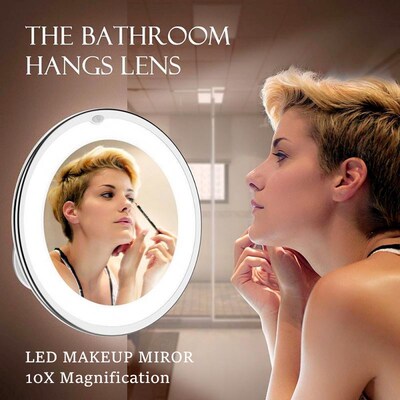 Hanging Vanity Light Travel Portable Led Makeup Mirror With