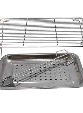 3pcs Party Barbecue Grill Stainless Steel Accessories Kitche