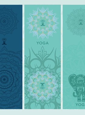 Hot Yoga Mat Towel 185*63cm Printed Yoga Towel Non slip Fitn
